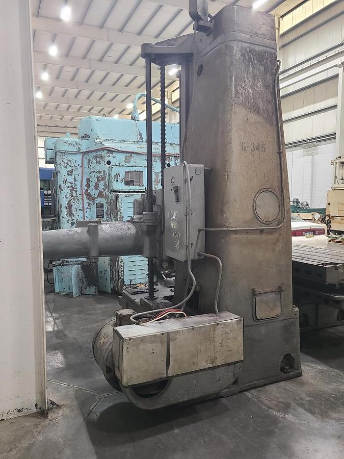 Used 5" GIDDINGS & LEWIS HORIZONTAL BORING MILL