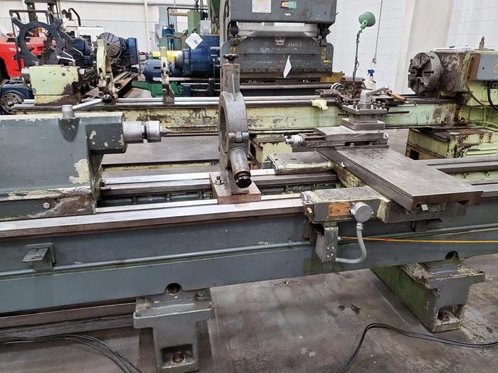 Used MAZAK GAP BED ENGINE LATHE
