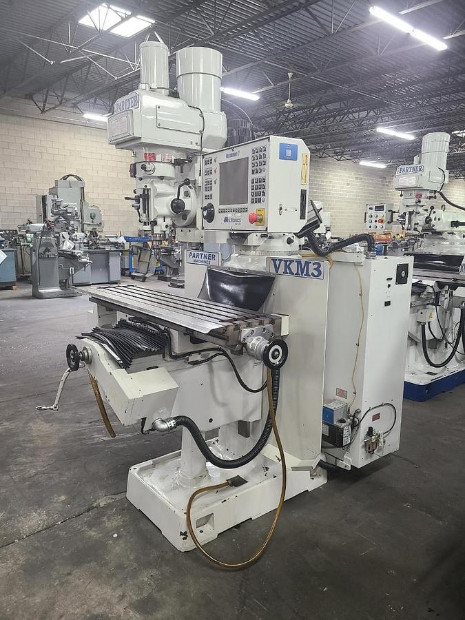 Used MILLTRONICS CNC KNEE MILL