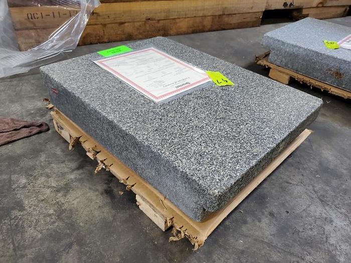 Used GRAY GRANITE SURFACE PLATE
