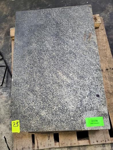 Used GRAY GRANITE SURFACE PLATE