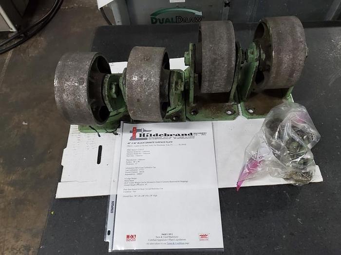 Used BLACK GRANITE SURFACE PLATE