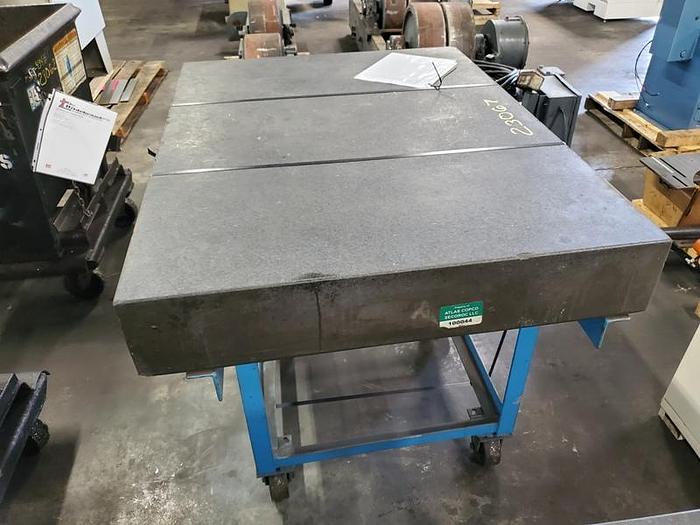 Used BLACK GRANITE SURFACE PLATE
