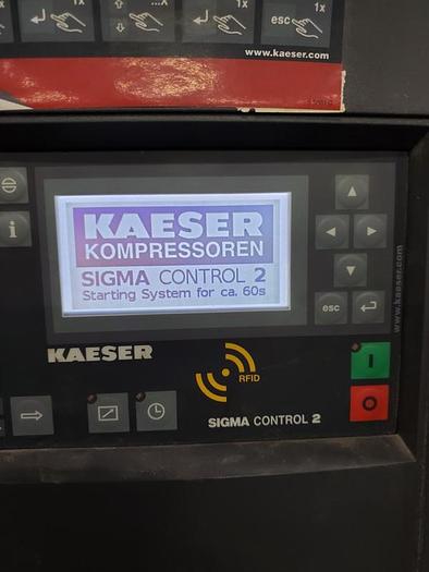 Used KAESER ROTARY SCREW AIR COMPRESSOR