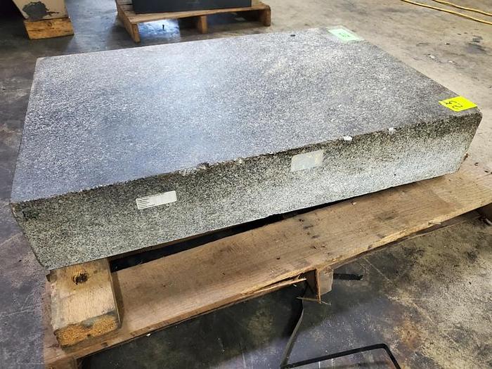 Used GRAY GRANITE SURFACE PLATE