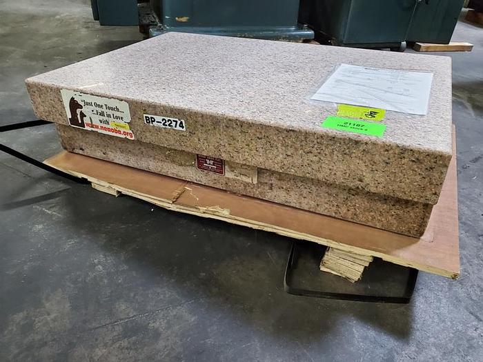Used PINK GRANITE SURFACE PLATE