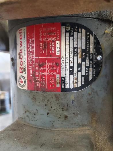 Used ROCKWELL DELTA SINGLE SPINDLE DRILL