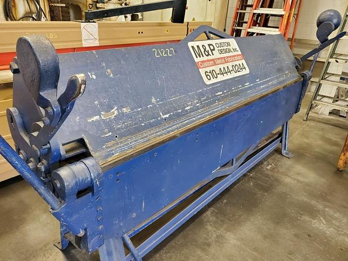 Used CHICAGO MANUAL APRON BRAKE