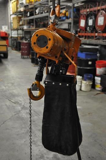 Used HARRINGTON AIR OPERATED CHAIN HOIST