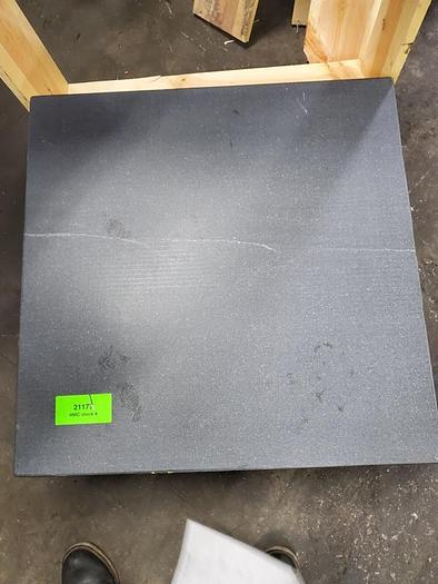 Used BLACK GRANITE SURFACE PLATE