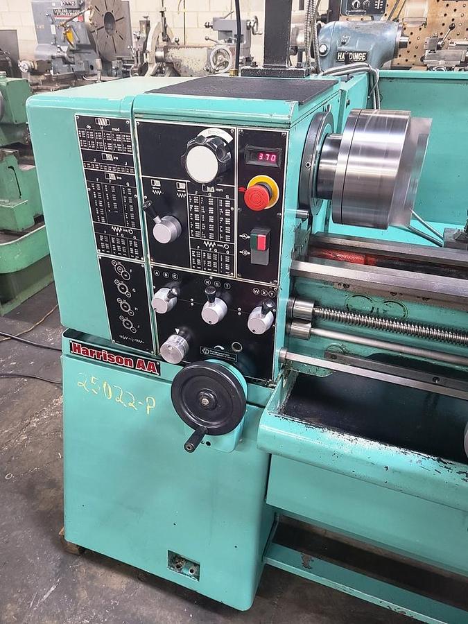 Used 13" x 25" HARRISON ENGINE LATHE