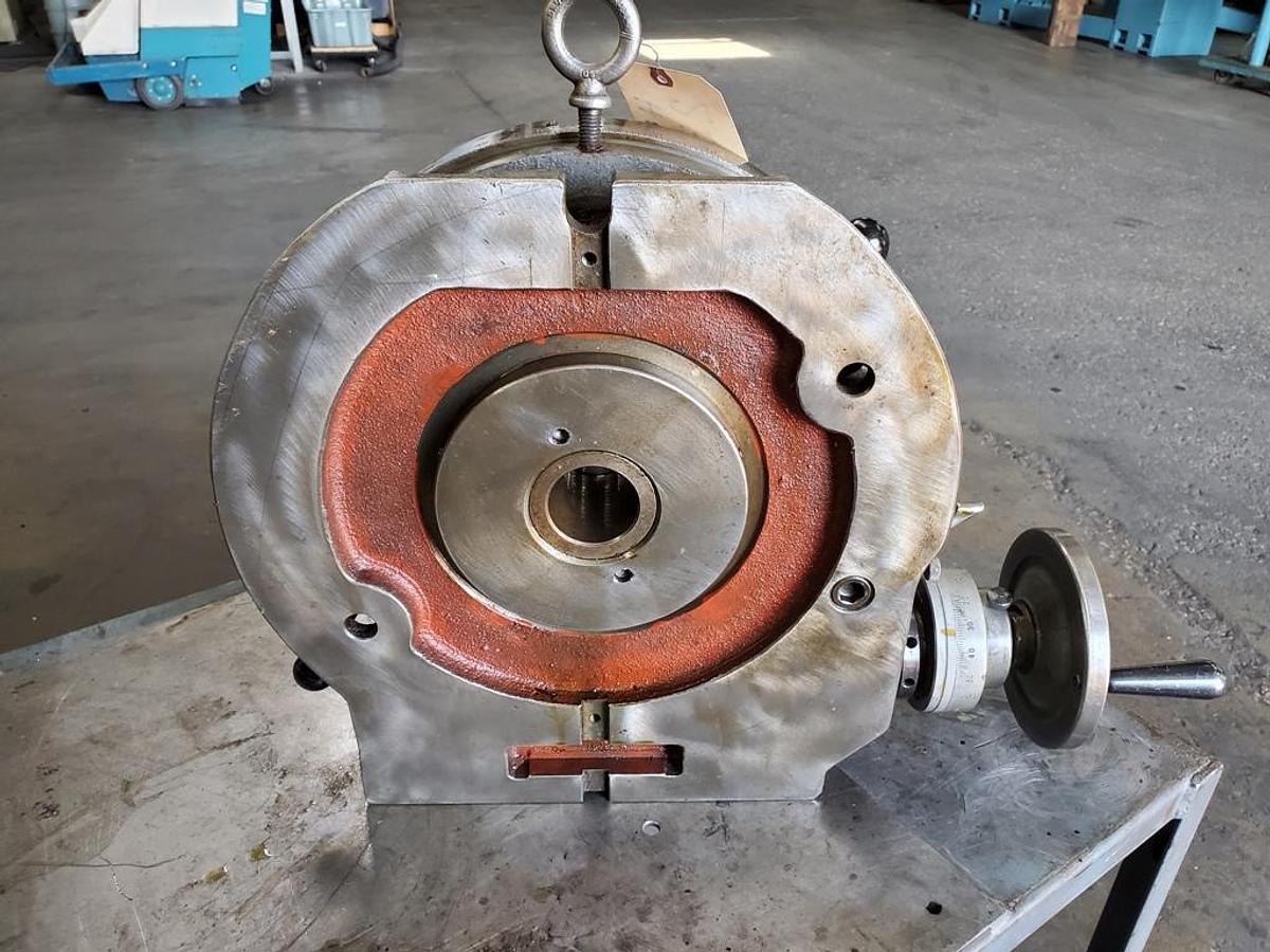 Used TROYKE MANUAL ROTARY TABLE