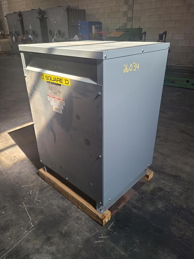Used 150 KVA SQUARE D THREE PHASE TRANSFORMER