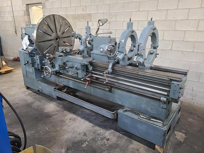 Used 24"/96" X 52"/116" LEBLOND SLIDING GAP BED LATHE