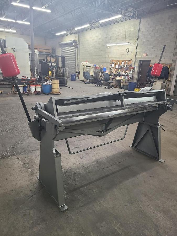 Used 72" X 12 GA. JET BOX & PAN BRAKE