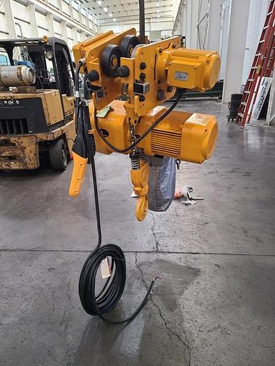 Used HARRINGTON ELECTRIC CHAIN HOIST