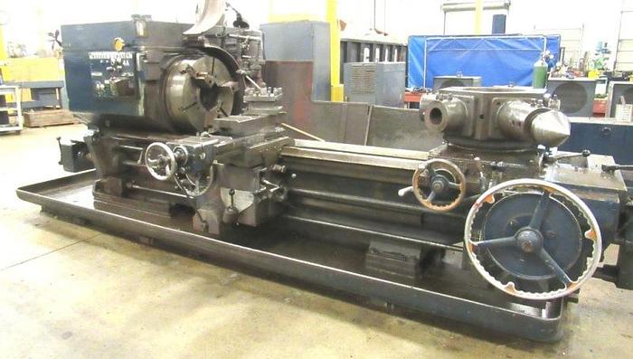 Used WARNER & SWASEY 4A SQ. HEAD SADDLE TYPE TURRET LATHE