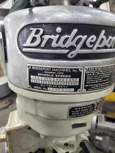 Used BRIDGEPORT MILLING HEAD