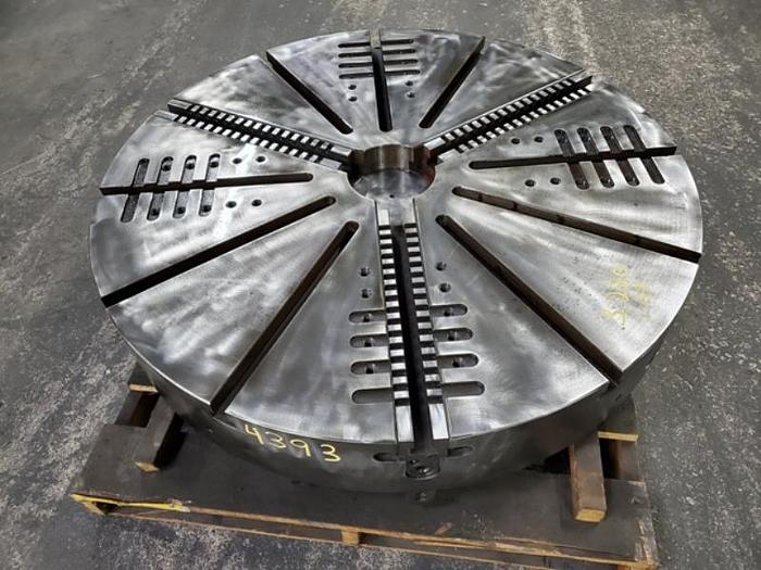 Used GIDDINGS & LEWIS 3-JAW MANUAL CHUCK