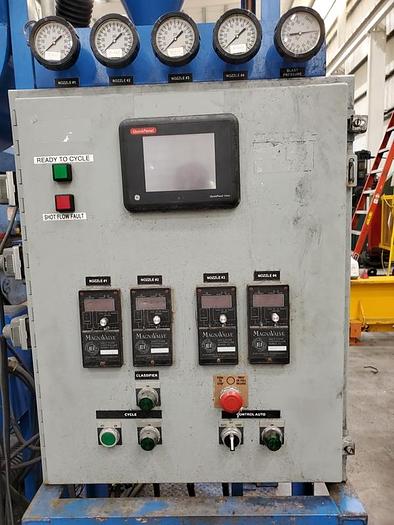 Used ABRASIVE SHOT BLAST SYSTEM