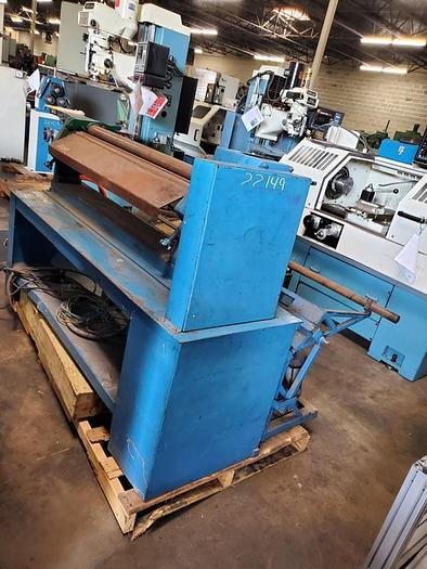 Used TENNSMITH POWERED SLIP ROLLS