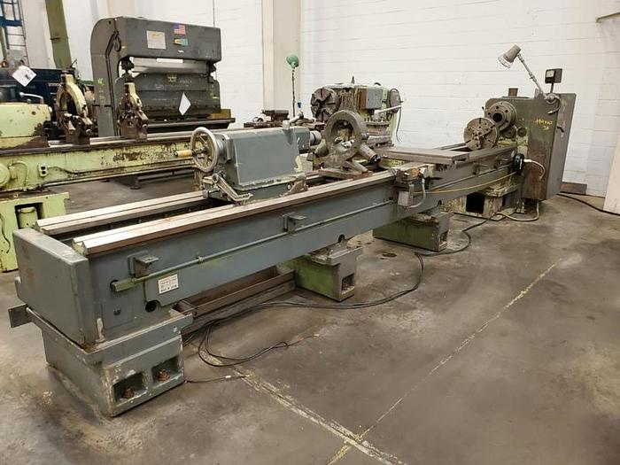 Used MAZAK GAP BED ENGINE LATHE