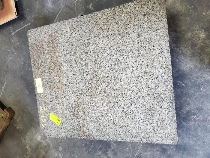 Used GRAY GRANITE SURFACE PLATE