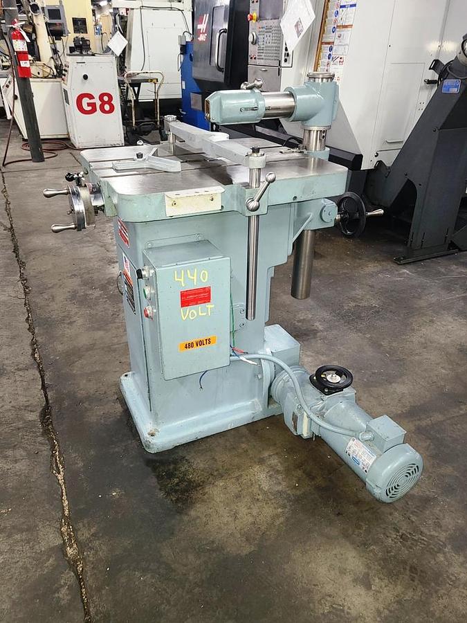 Used MORRISON 1 1/4" HEAVY DUTY VARIABLE SPEED KEYSEATER