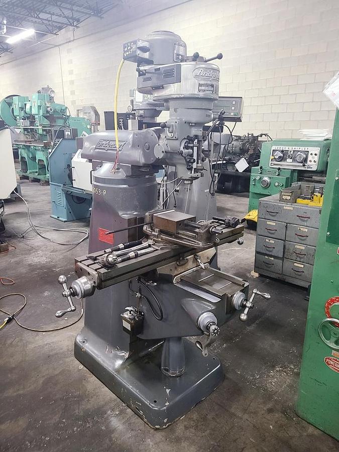 Used BRIDGEPORT VERTICAL MILL