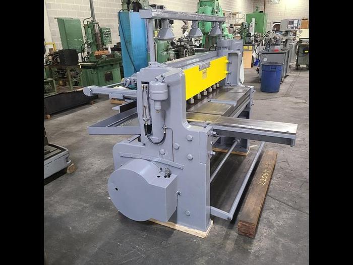 Used WYSONG & MILES POWER SQUARING SHEAR