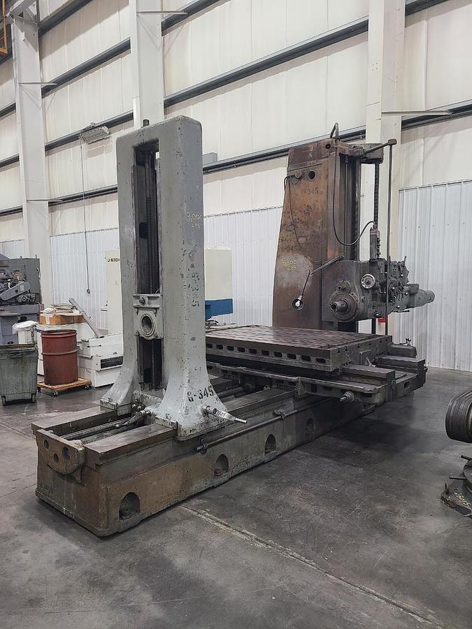 Used 5" GIDDINGS & LEWIS HORIZONTAL BORING MILL