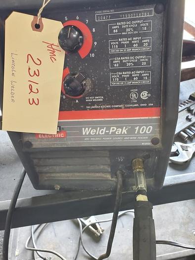 Used LINCOLN MIG WELDER