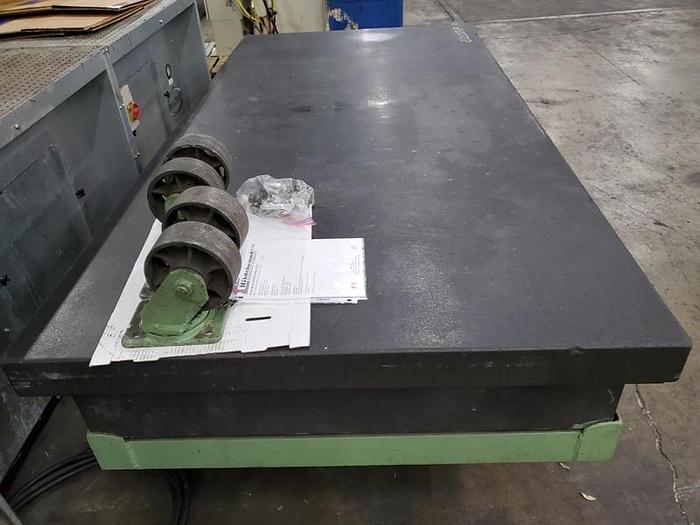 Used BLACK GRANITE SURFACE PLATE for Sale at Hildebrand Machinery C...