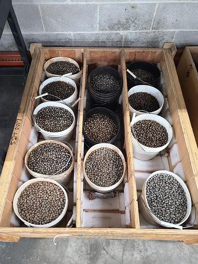 Used BALL/CONE STEEL VIBRATORY MEDIA