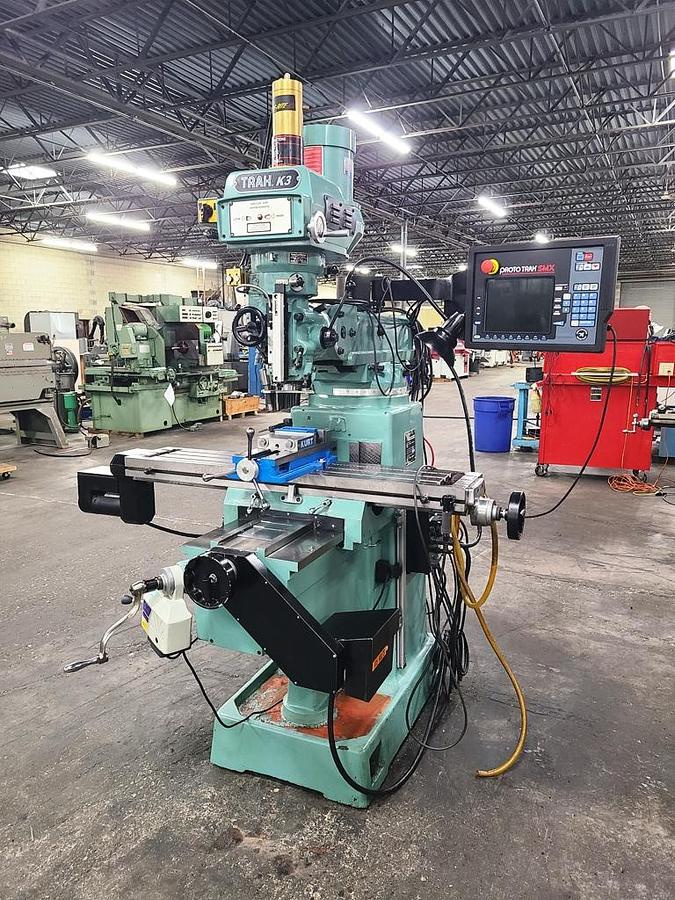 Used TRAK 2-AXIS CNC KNEE MILL