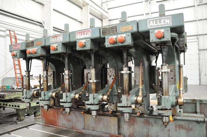 Used ALLEN 6-SPINDLE DRILL