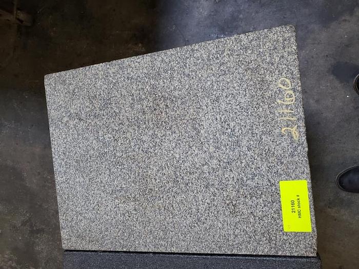 Used GRAY GRANITE SURFACE PLATE