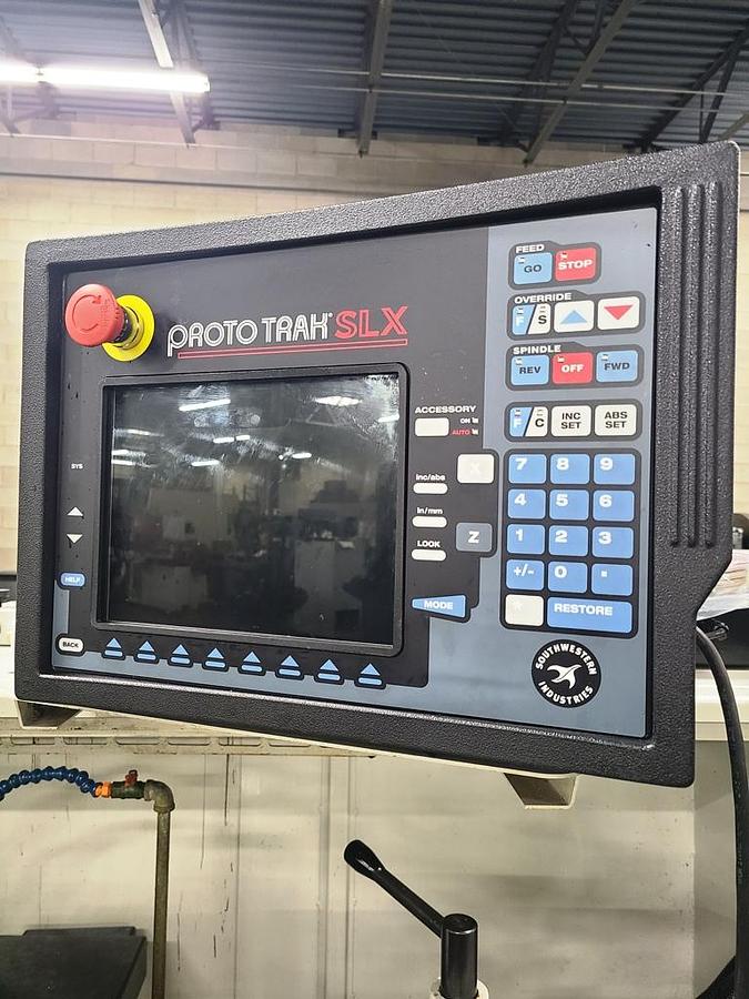 Used SOUTHWESTERN INDUSTRIES TRAK 1630SX FLAT BED CNC LATHE