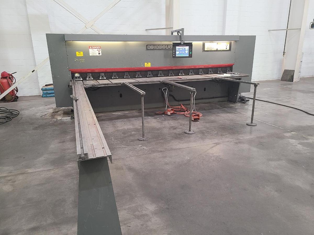 Used 14' X 1/4" CINCINNATI HYDRAULIC SHEAR