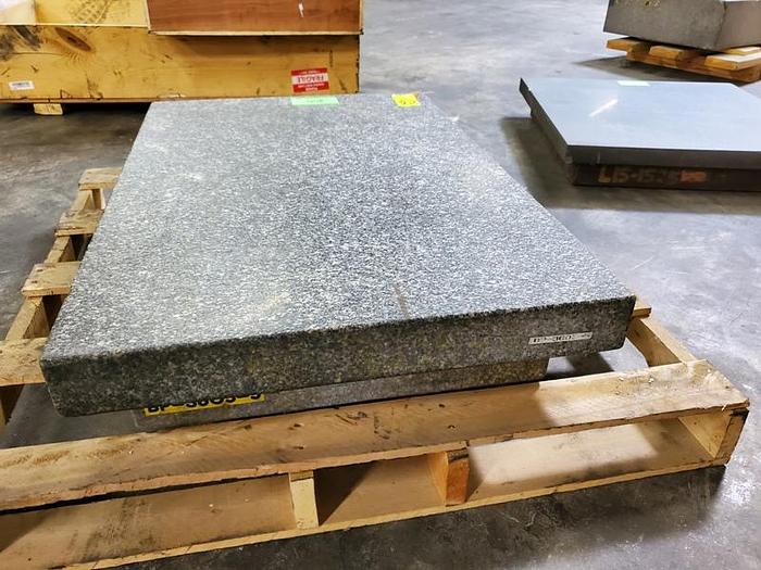 Used GRAY GRANITE SURFACE PLATE