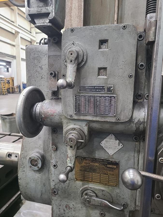 Used 5" GIDDINGS & LEWIS HORIZONTAL BORING MILL