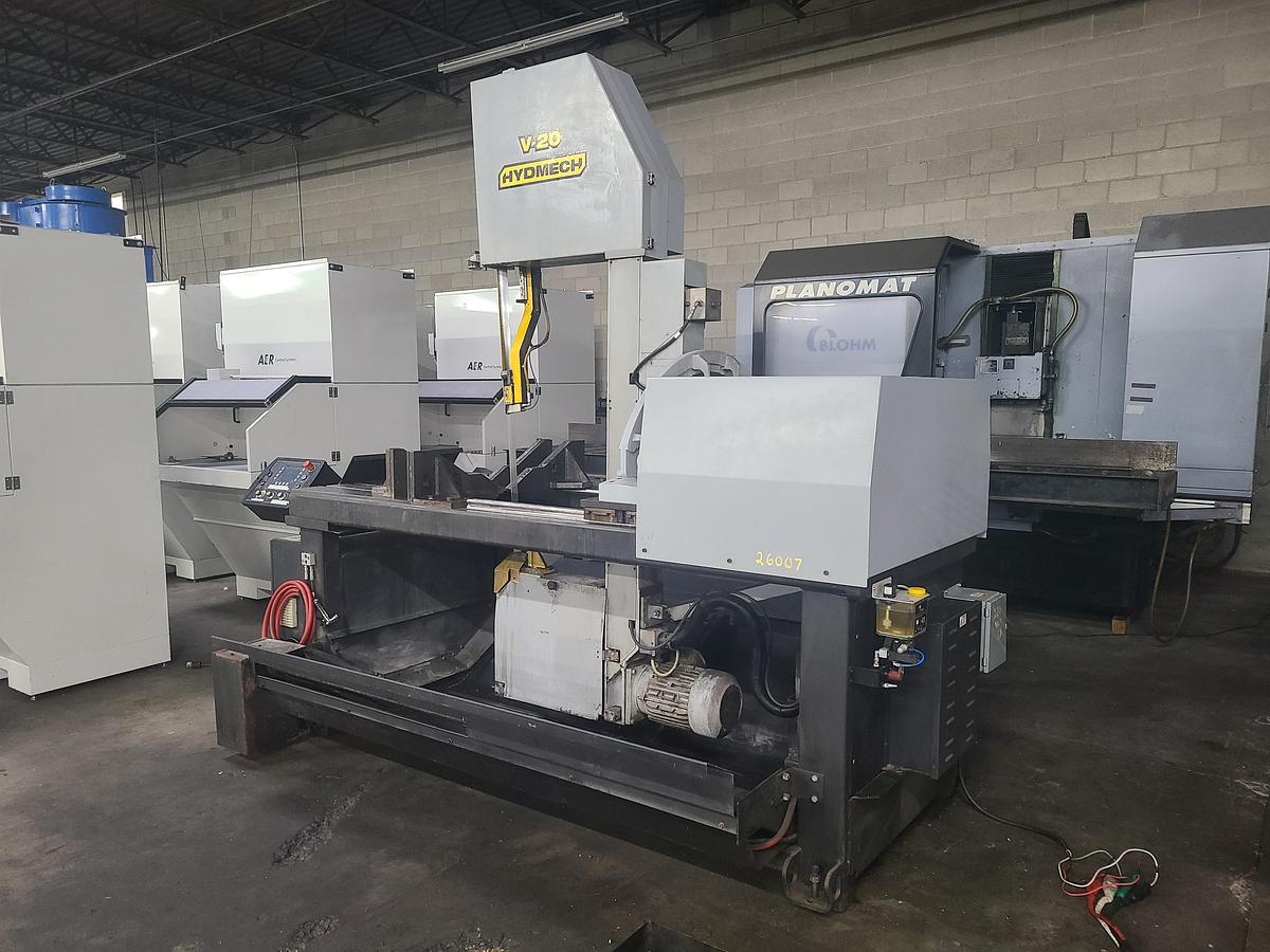 Used HYD-MECH V-20 VERTICAL BAND SAW