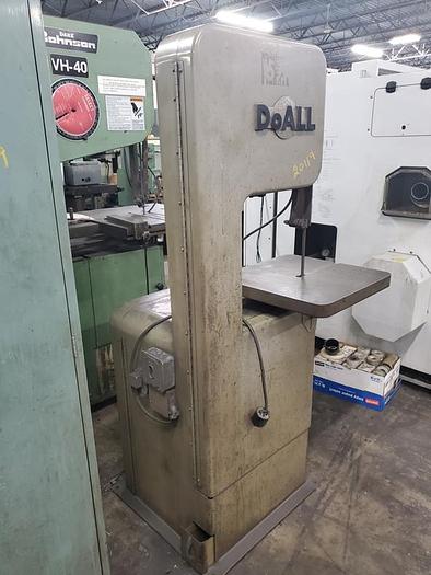 Used DOALL VERTICAL BAND FILER