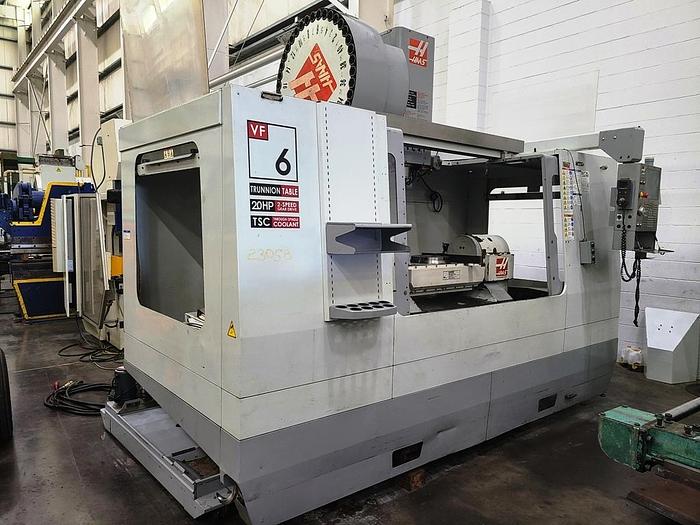 Used HAAS VF-6 CNC VERTICAL MACHINING CENTER