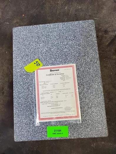 Used GRAY GRANITE SURFACE PLATE