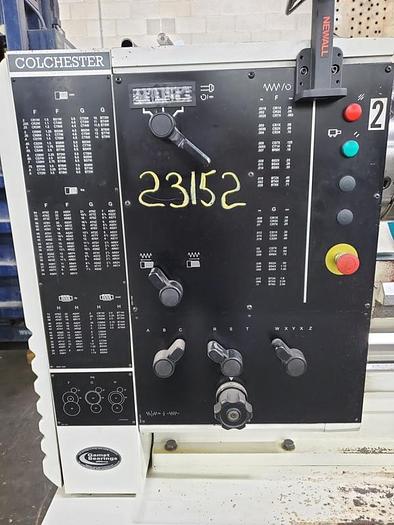 Used CLAUSING COLCHESTER GAP BED ENGINE LATHE