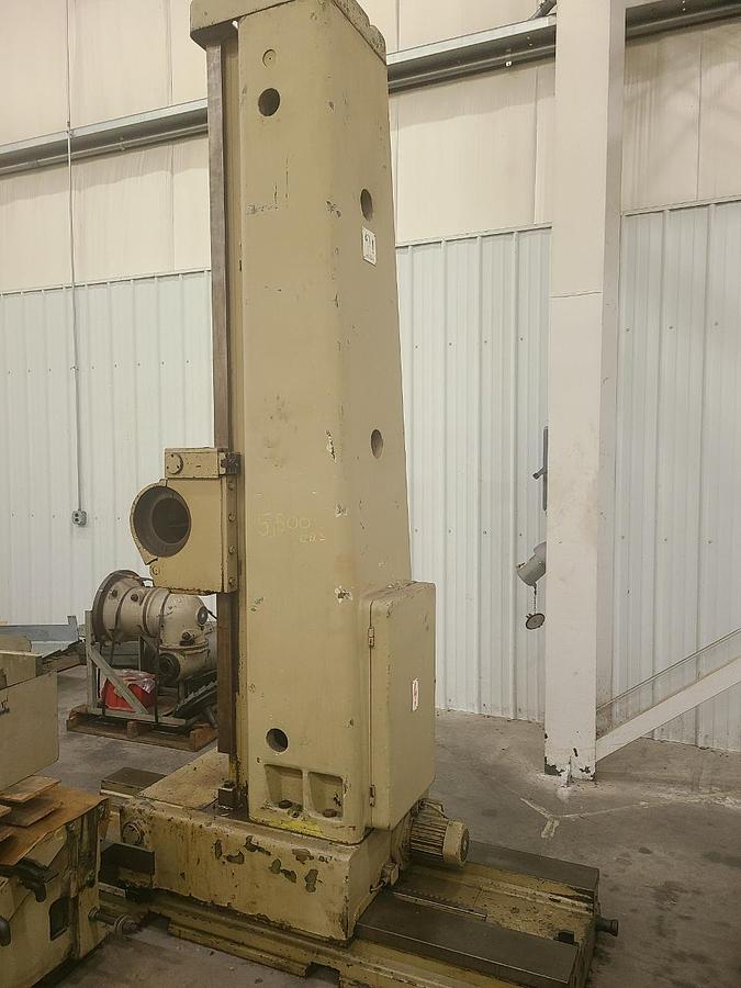 Used UNION FLOOR TYPE HORIZONTAL BORING MILL