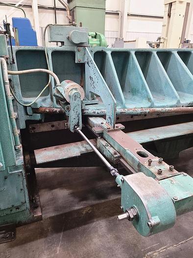 Used 10' X 3/8" WYSONG MECHANICAL SHEAR
