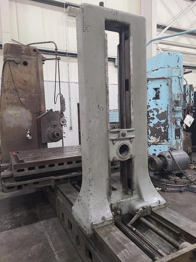 Used 5" GIDDINGS & LEWIS HORIZONTAL BORING MILL