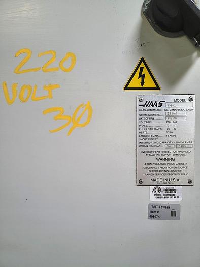 Used HAAS CNC TOOL ROOM MILL